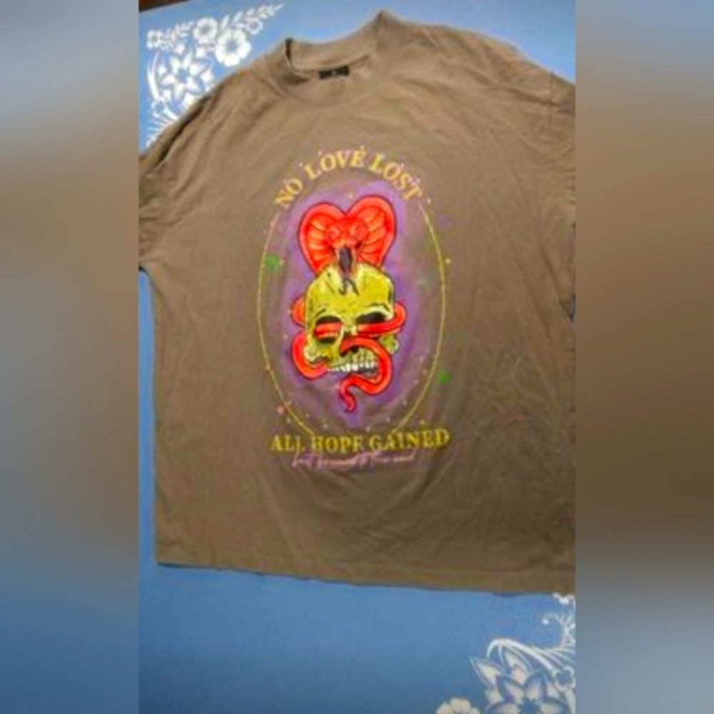 Empyer large Grey long sleeve shirt